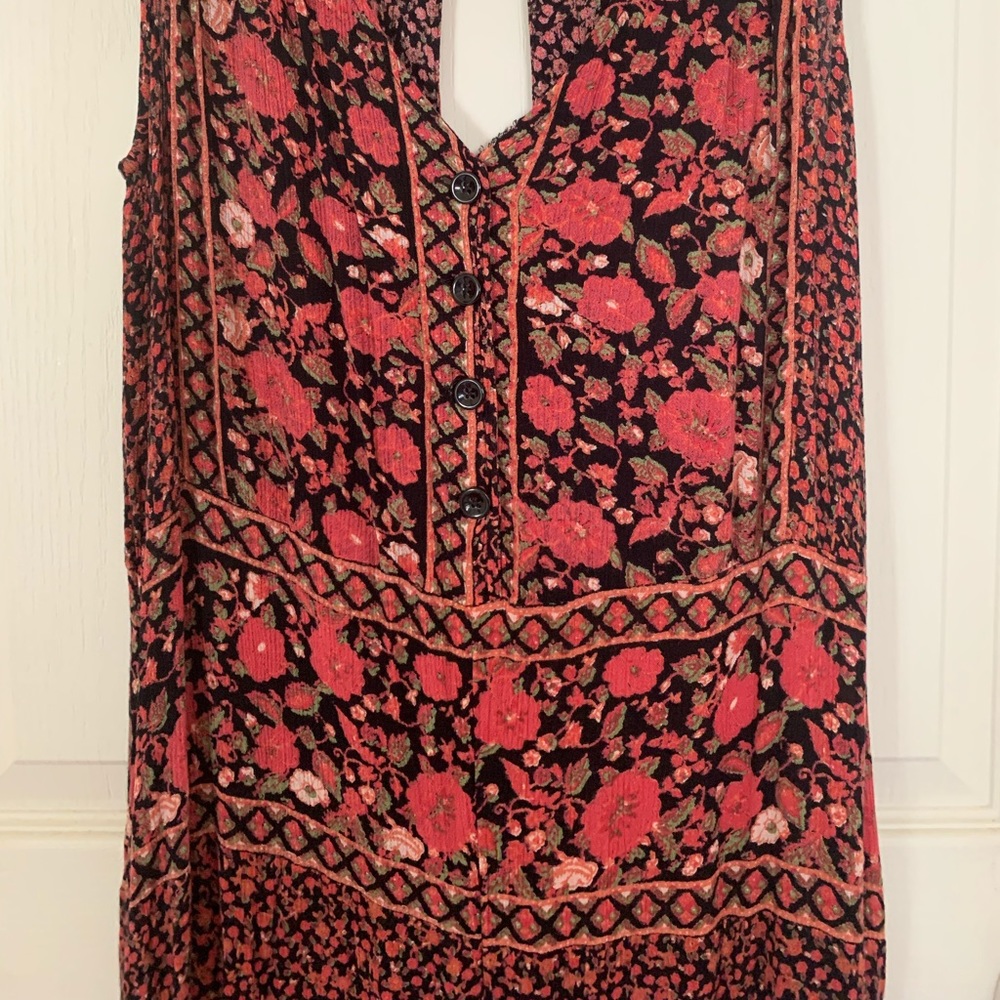 FREE PEOPLE floral jumpsuit